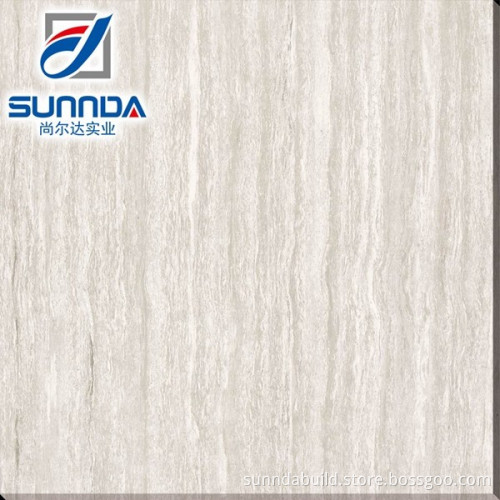 Cheap Line Stone Tile Commercilal Living Room Ivovy Beige Floor Tile Porcelanato Polished Porcelain Tile